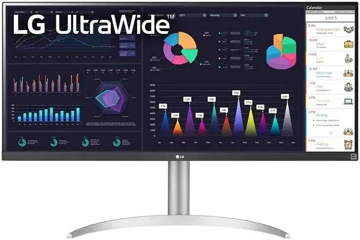 LG 34WQ650 34” UltraWide FHD IPS Monitor, 100Hz Refresh Rate, 5ms Gtg Response Time, 16.7M Color Depth, 21:9 Aspect Ratio, VESA Display HDR 400, AMD FreeSync, Anti - Glare, White | 34WQ650 - W - Vektra Computers LLC LG 34WQ650 34” UltraWide FHD IPS Monitor, 100Hz Refresh Rate, 5ms Gtg Response Time, 16.7M Color Depth, 21:9 Aspect Ratio, VESA Display HDR 400, AMD FreeSync, Anti - Glare, White | 34WQ650 - W - Vektra Computers LLC